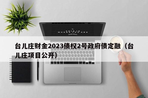 台儿庄财金2023债权2号政府债定融（台儿庄项目公开）