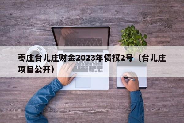 枣庄台儿庄财金2023年债权2号（台儿庄项目公开）