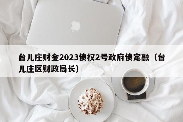 台儿庄财金2023债权2号政府债定融（台儿庄区财政局长）