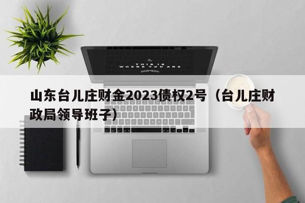 山东台儿庄财金2023债权2号（台儿庄财政局领导班子）