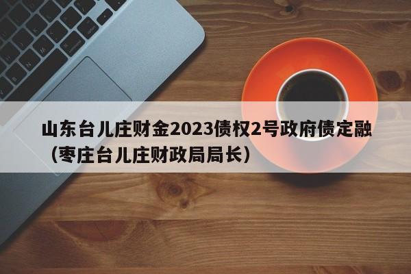 山东台儿庄财金2023债权2号政府债定融（枣庄台儿庄财政局局长）