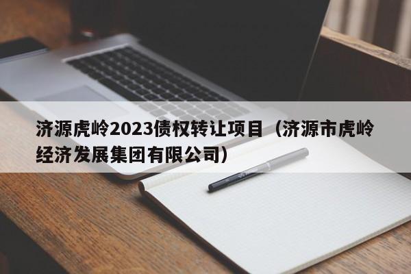 济源虎岭2023债权转让项目（济源市虎岭经济发展集团有限公司）