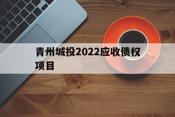 青州城投2022应收债权项目(青州市城市建设投资开发有限公司 发行债券)