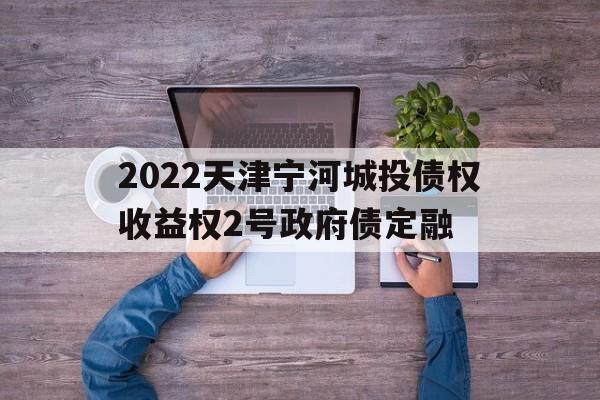 2022天津宁河城投债权收益权2号政府债定融(玖富强制债权置换最新消息)