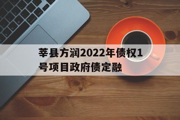 莘县方润2022年债权1号项目政府债定融(恒大申请破产政府不让)