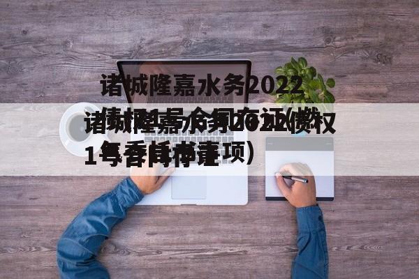 诸城隆嘉水务2022债权1号合同存证(燃气委托书事项)