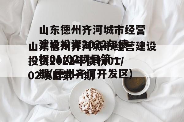 山东德州齐河城市经营建设投资2022年债权01/02项目第一期(德州齐河开发区)