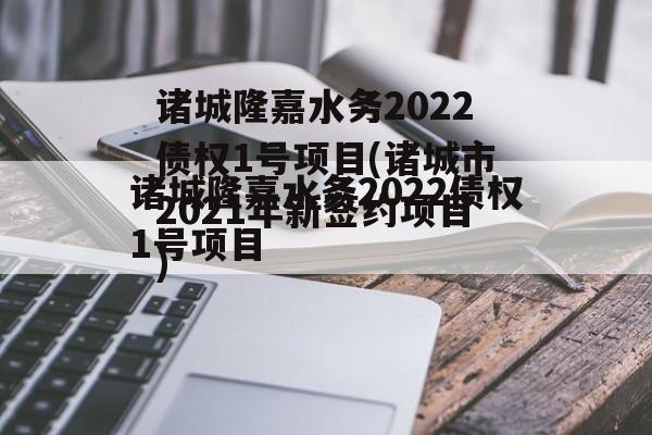 诸城隆嘉水务2022债权1号项目(诸城市2021年新签约项目)