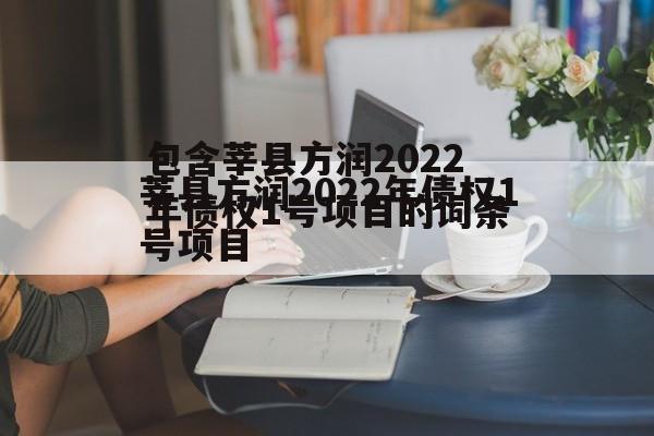 包含莘县方润2022年债权1号项目的词条