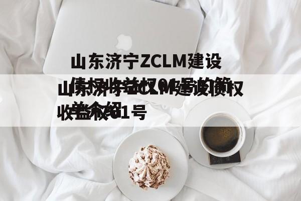 山东济宁ZCLM建设债权收益权01号的简单介绍