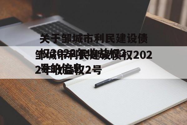 关于邹城市利民建设债权2022年收益权2号的信息