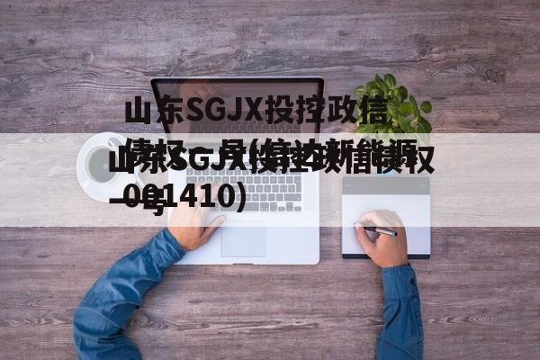 山东SGJX投控政信债权一号(信达新能源001410)