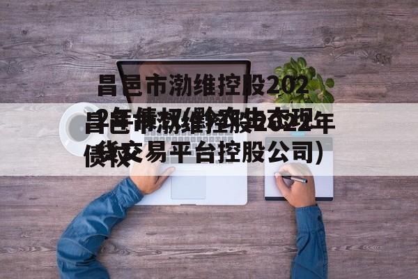 昌邑市渤维控股2022年债权(黔农生态现货交易平台控股公司)