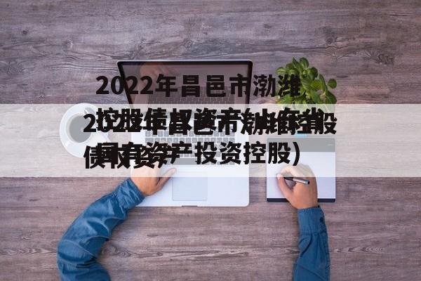 2022年昌邑市渤潍控股债权资产(山东省国有资产投资控股)