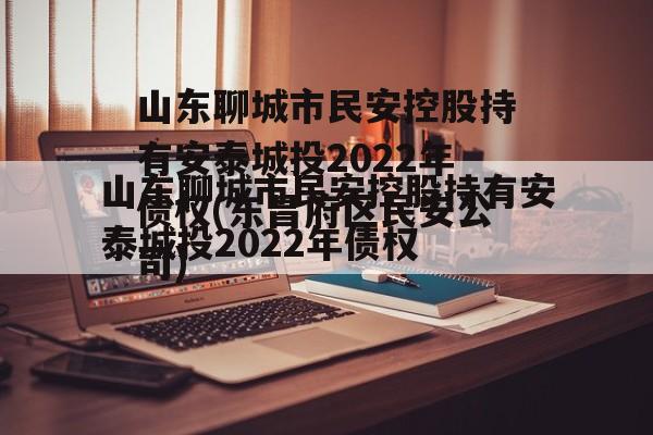 山东聊城市民安控股持有安泰城投2022年债权(东昌府区民安公司)