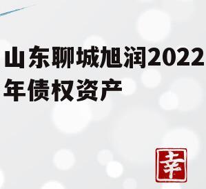 山东聊城旭润2022年债权资产