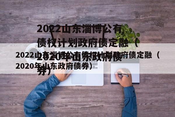 2022山东淄博公有债权计划政府债定融（2020年山东政府债券）