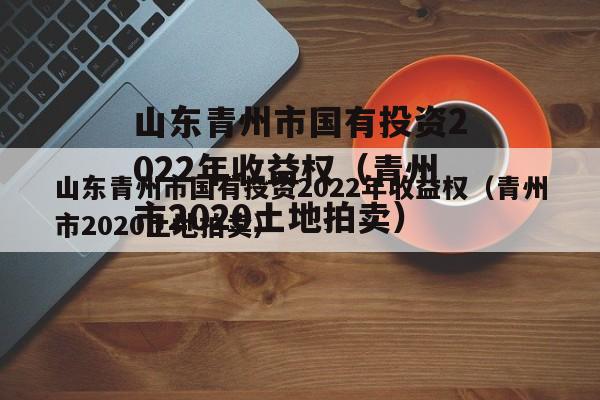 山东青州市国有投资2022年收益权（青州市2020土地拍卖）