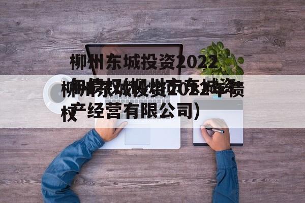 柳州东城投资2022年债权(柳州市东城资产经营有限公司)