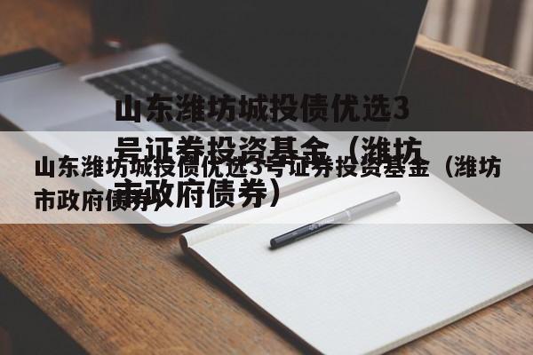 山东潍坊城投债优选3号证券投资基金（潍坊市政府债券）