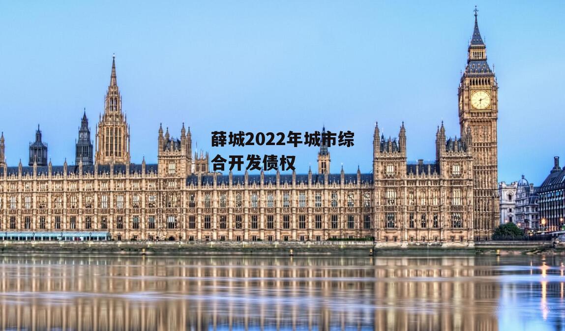 薛城2022年城市综合开发债权