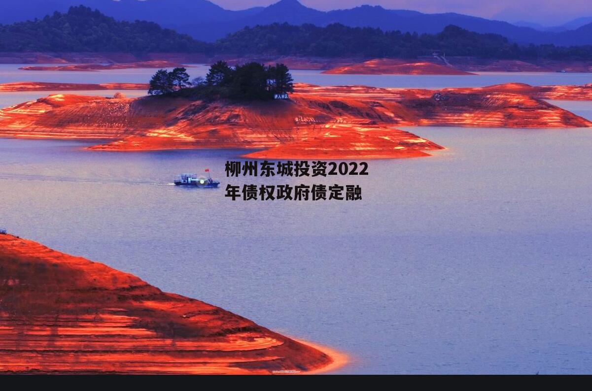 柳州东城投资2022年债权政府债定融