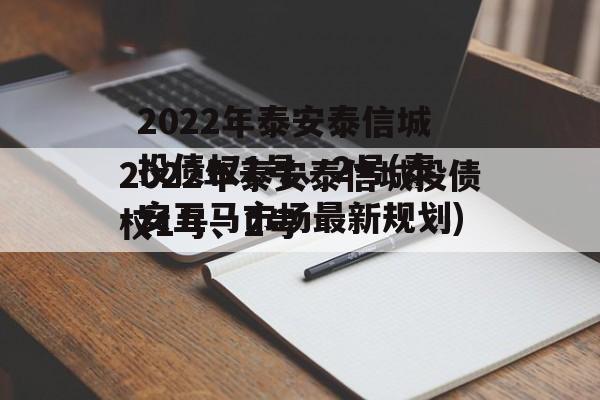 2022年泰安泰信城投债权1号、2号(泰安五马市场最新规划)