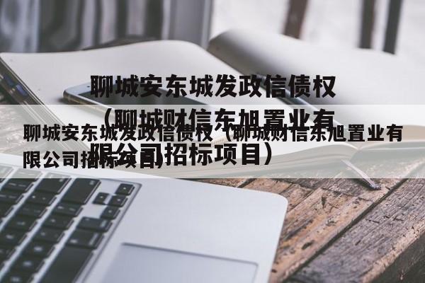 聊城安东城发政信债权（聊城财信东旭置业有限公司招标项目）