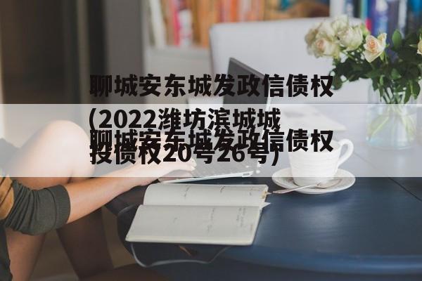 聊城安东城发政信债权(2022潍坊滨城城投债权20号26号)