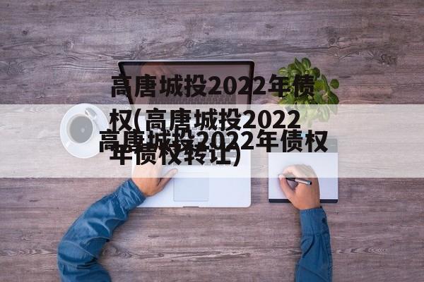 高唐城投2022年债权(高唐城投2022年债权转让)