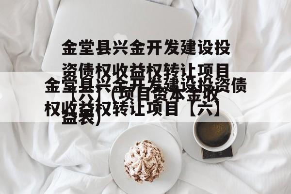 金堂县兴金开发建设投资债权收益权转让项目【六】(项目资本金收益表)