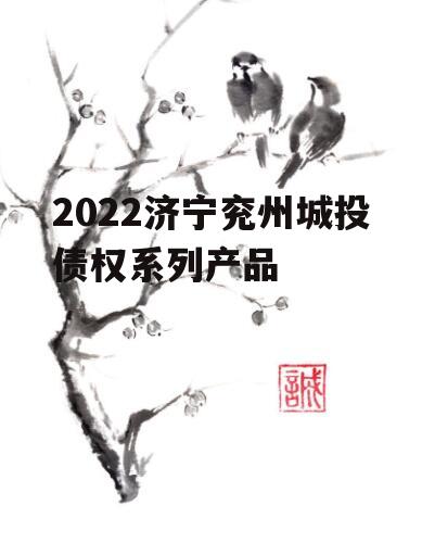 2022济宁兖州城投债权系列产品