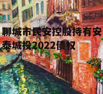 聊城市民安控股持有安泰城投2022债权