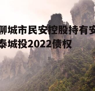 聊城市民安控股持有安泰城投2022债权