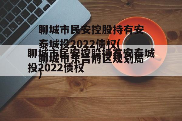 聊城市民安控股持有安泰城投2022债权(聊城市东昌府区规划局)