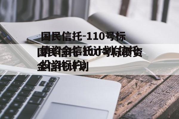 国民信托-110号标债资金信托计划(信托投资标的)