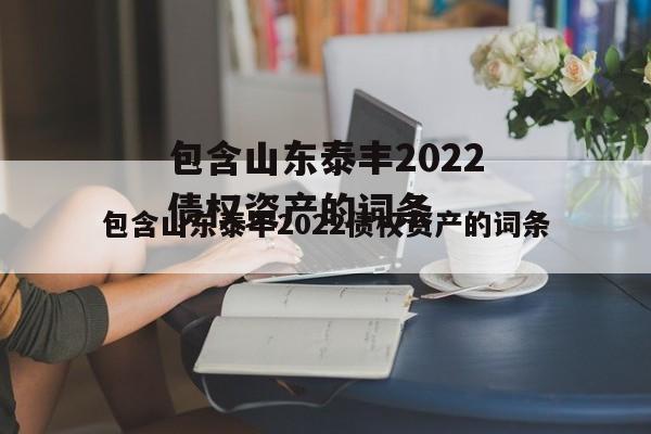 包含山东泰丰2022债权资产的词条