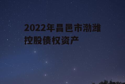 2022年昌邑市渤潍控股债权资产