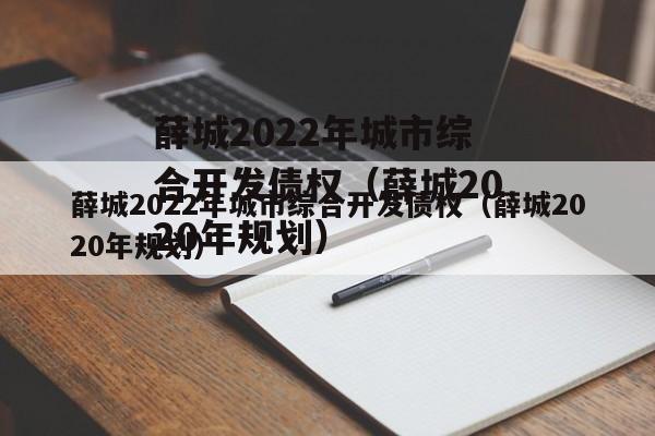 薛城2022年城市综合开发债权（薛城2020年规划）