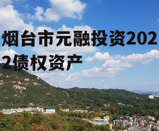 烟台市元融投资2022债权资产