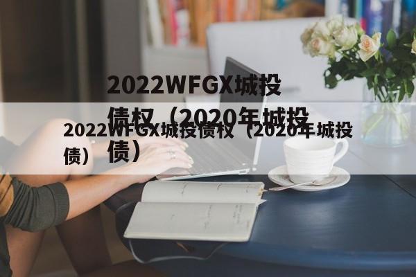 2022WFGX城投债权（2020年城投债）