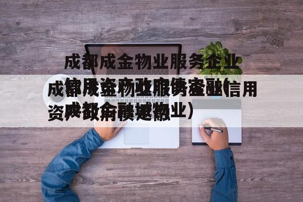 成都成金物业服务企业信用资产政府债定融(成都金融城物业)