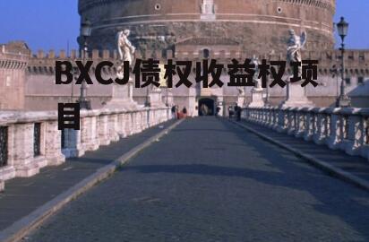 BXCJ债权收益权项目