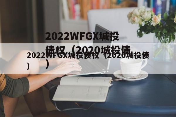 2022WFGX城投债权（2020城投债）