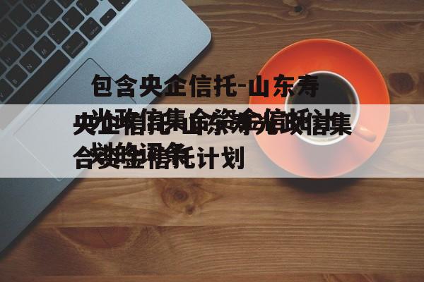 包含央企信托-山东寿光政信集合资金信托计划的词条