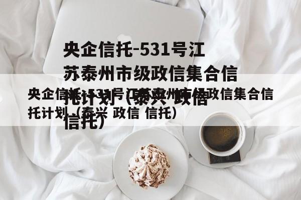 央企信托-531号江苏泰州市级政信集合信托计划（泰兴 政信 信托）