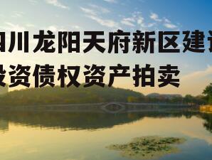 四川龙阳天府新区建设投资债权资产拍卖