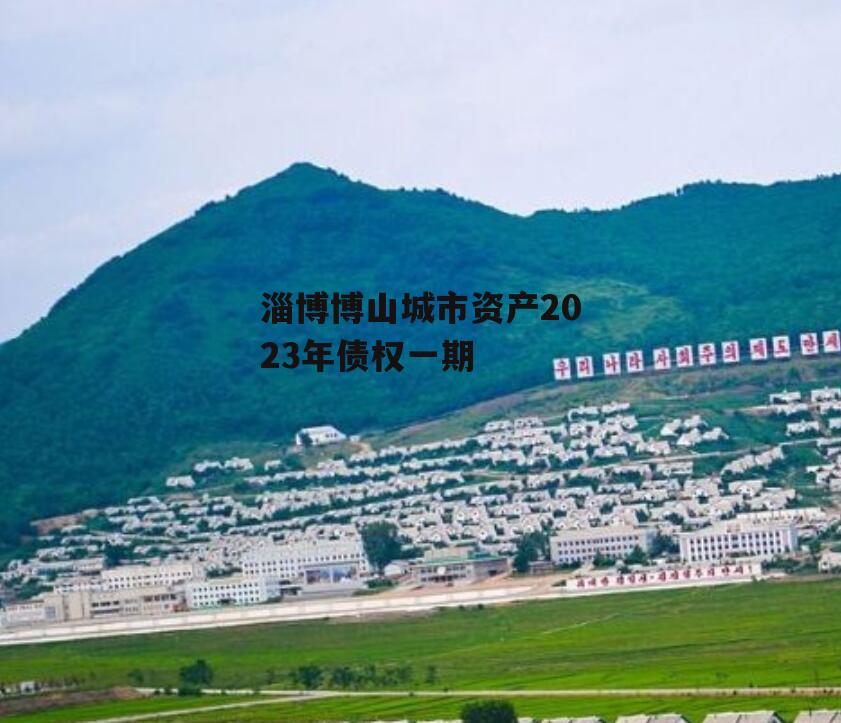 淄博博山城市资产2023年债权一期