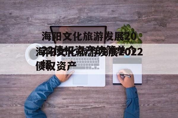 海阳文化旅游发展2022债权资产的简单介绍