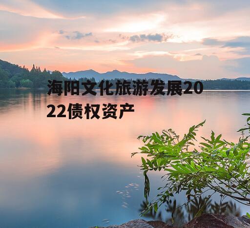 海阳文化旅游发展2022债权资产